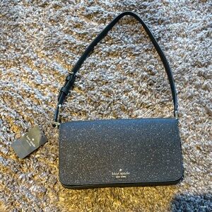 Kate Spade Sparkling Black Shoulder Bag